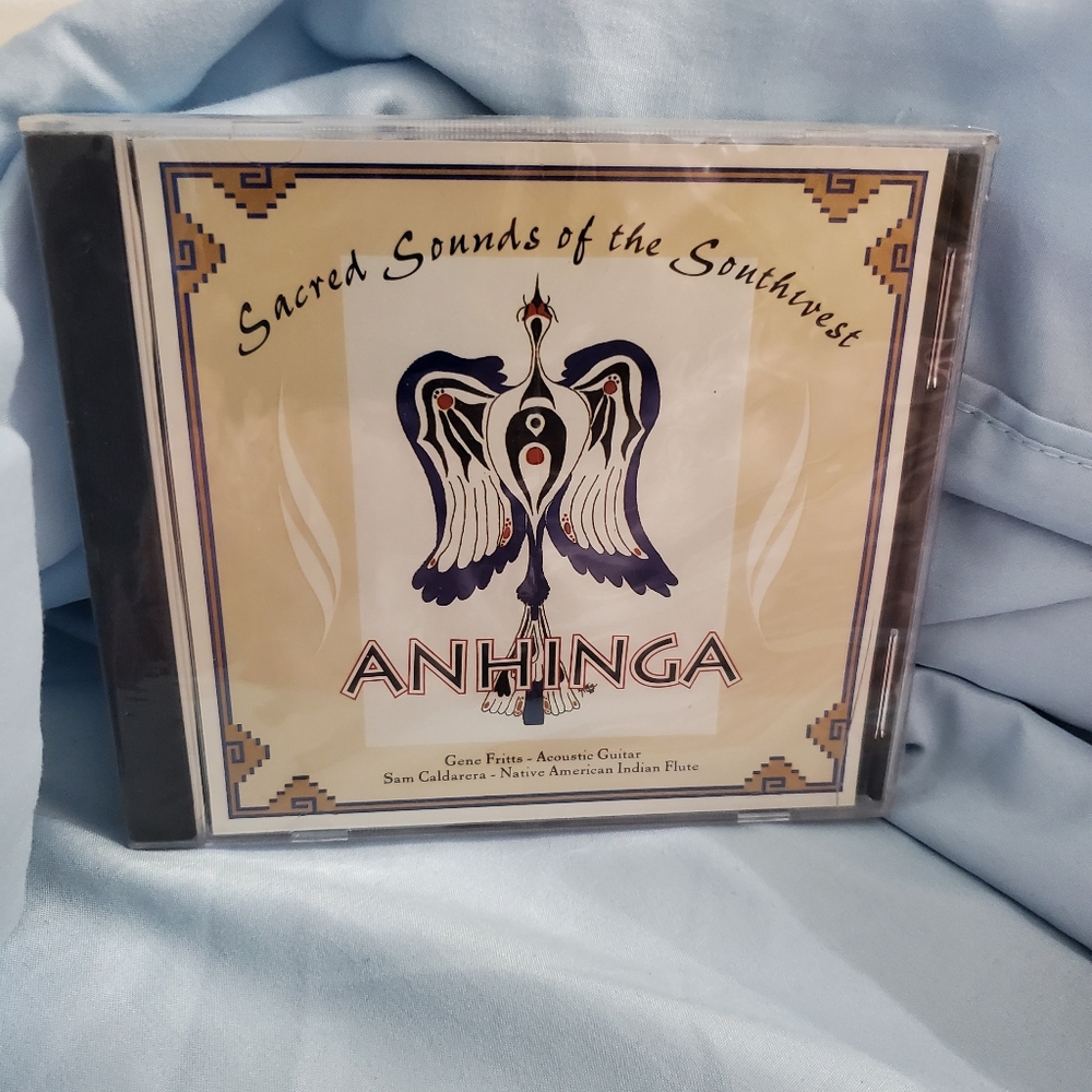 CD "Anhinga Sacred Sounds Of The Southwest" by Gene Fritts & Sam Caldarera. NWT
